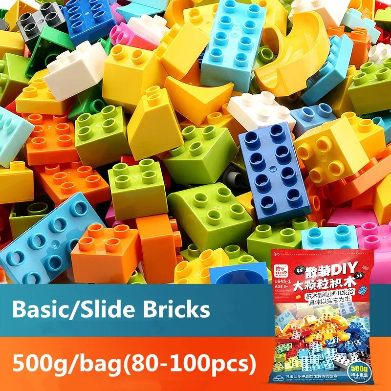 500g Creative Building Blocks Set - Colorful Educational Toy
