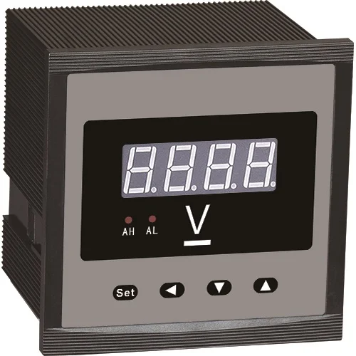 

YR185U-9K1 96 * 96 DC digital voltmeter switch output 380V high-precision voltmeter head