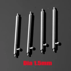 Quick Release Stainless Steel Spring Bars for Watch Straps (10 PCS, 1.5mm/1.8mm Diameter) (Dia 1.5mm)