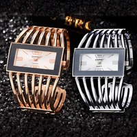 Women Fashion Bangle Watch Dress Full Stainless Steel Strap Luxury Rose Gold Bracelet Wrist Watch 2025 Hot Relogios Femininos 1