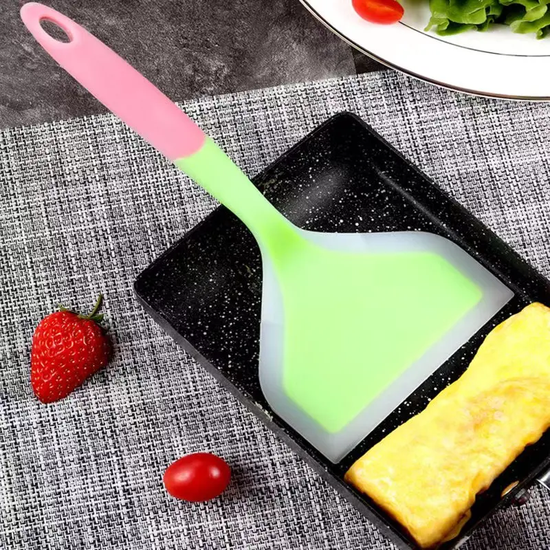 Spatula Silicone Shovel Cooking Utensils Kitchen Gadgets Egg Pancake Meat Turners Wide Pizza Kitchen Accessories
