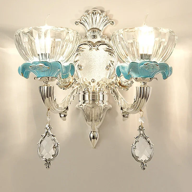 KERWIN European Crystal Wall Lamp 1