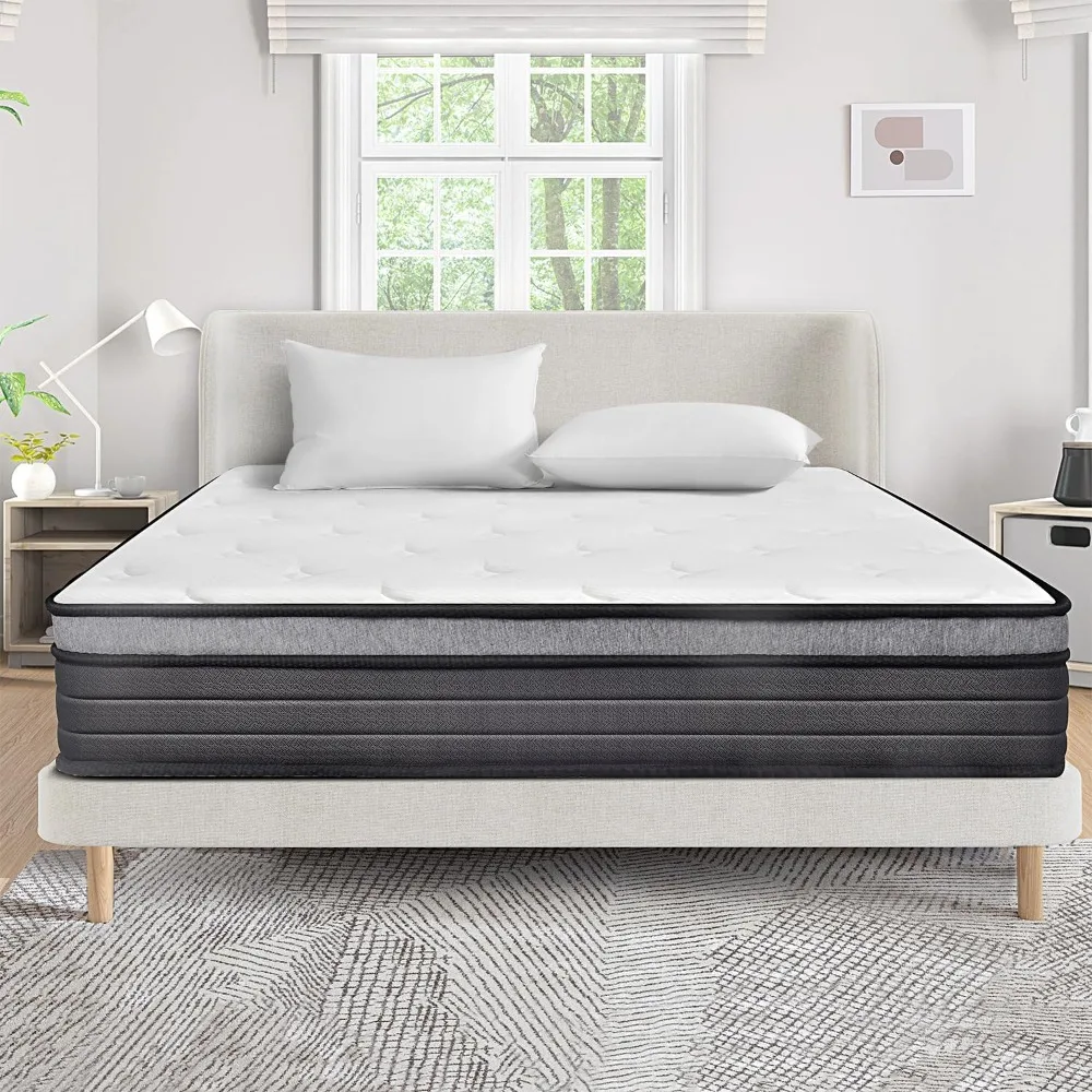 

Individual Pocket Spring Mattress,Medium Firm Mattresses,Breathable Comfortable for Sleep Supportive and Pressure Relief