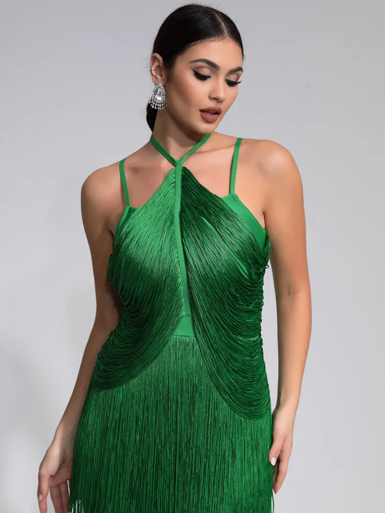 green emerald velvet dress Cynthia Green Maxi Dress main image 0