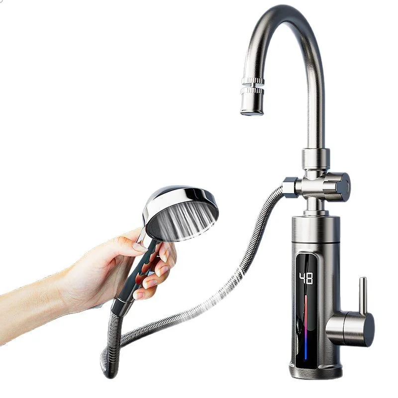 3300W Instant Electric Water Heater Shower Digital Display 220V Kitchen Sink Faucet Bathroom Tankless Hot Water Tap Heater