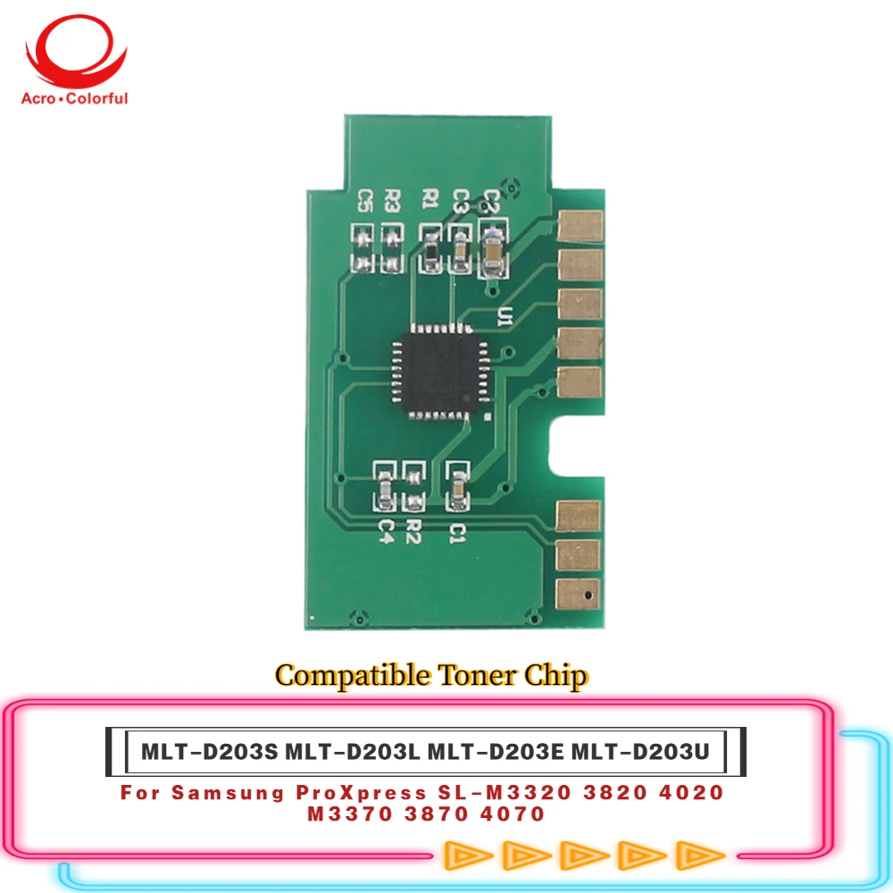 

3K Compatible MLT-D203S Old Toner Chip Apply to Samsung SL-M3320 3820 4020 M3370 3870 4070 Laser Printer Cartridge