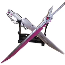 Fiora 22CM Weapon Model Desktop Decoration Ornaments Zinc Alloy Collection Decoration Gift