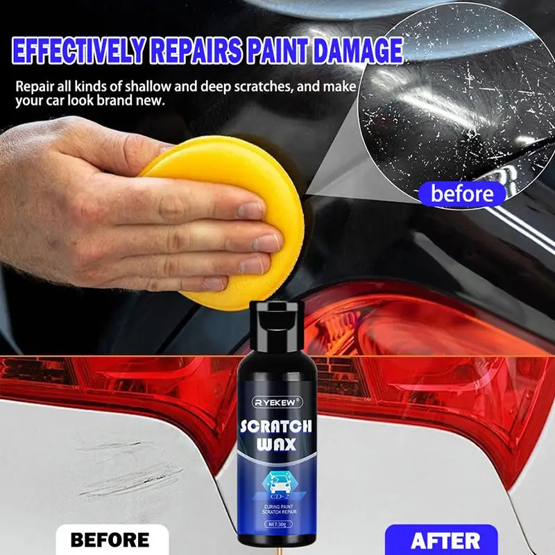 Il kit di riparazione graffi per auto viene utilizzato per riparare i graffi sulla superficie della vernice della carrozzeria e lucidare per rimuovere i graffi. - Image 6