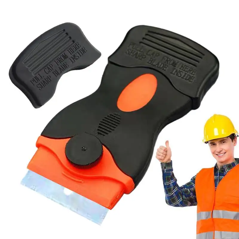 

Window Screen Scraper Caulk Scraper Tool Car Film Scraper Tool For Floor Windshield Outdoor Advertising Glass Sticker Removal