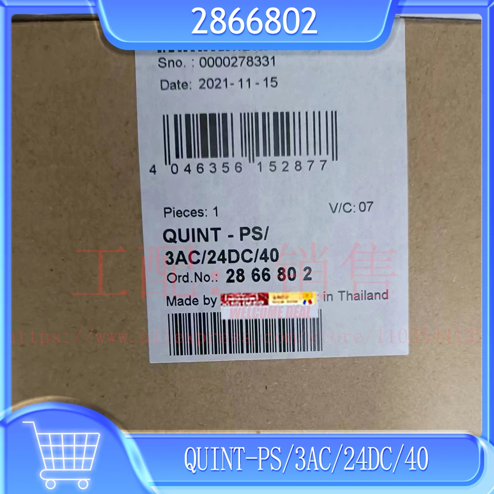 

Fast Sipping QUINT-PS/3AC/24DC/40 For Phoenix Power Supply 2866802
