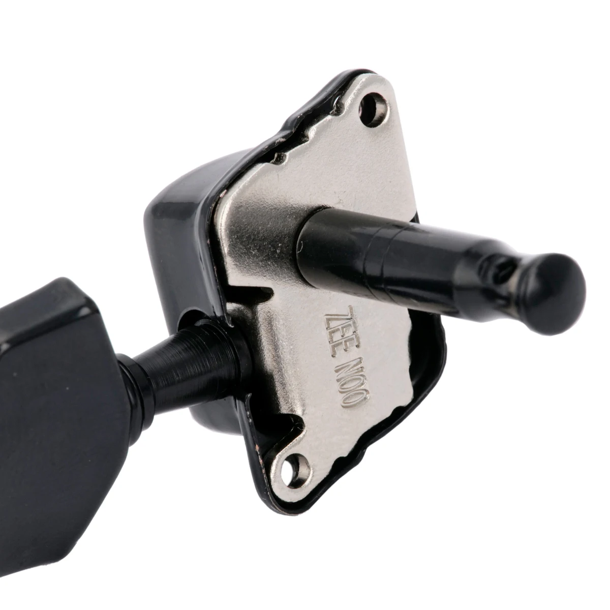 Musiclily Pro 3R3L 15:1 Ratio Semi Closed Machine Heads Tuners Tuning Pegs Keys with Big Hex Button for Acoustic Electric Guitar Guitar Tuner Electric Guitar Tuners