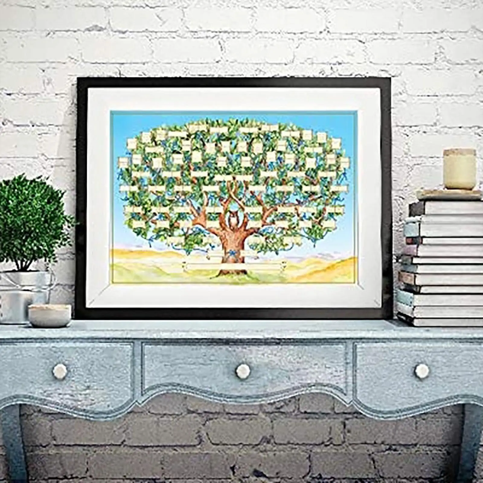 Personalize Blank Family Tree Chart Genealogy Poster Fillable Ancestry  Chart Thanksgiving Ornaments Commemorative Gift Roulette - AliExpress