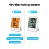 Digital Indoor Outdoor Thermometer Hygrometer Backlight Electronic Temperature Humidity Monitor Weather Station for Home 5