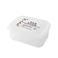 Boîte de congélation pour réfrigérateur, compartimentée, hermétique, pour le stockage des aliments 4