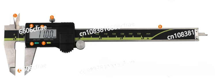 

Оригинальный японский штангенциркуль Mitutoyo с цифровым дисплеем высокой точностью 0,01 мм