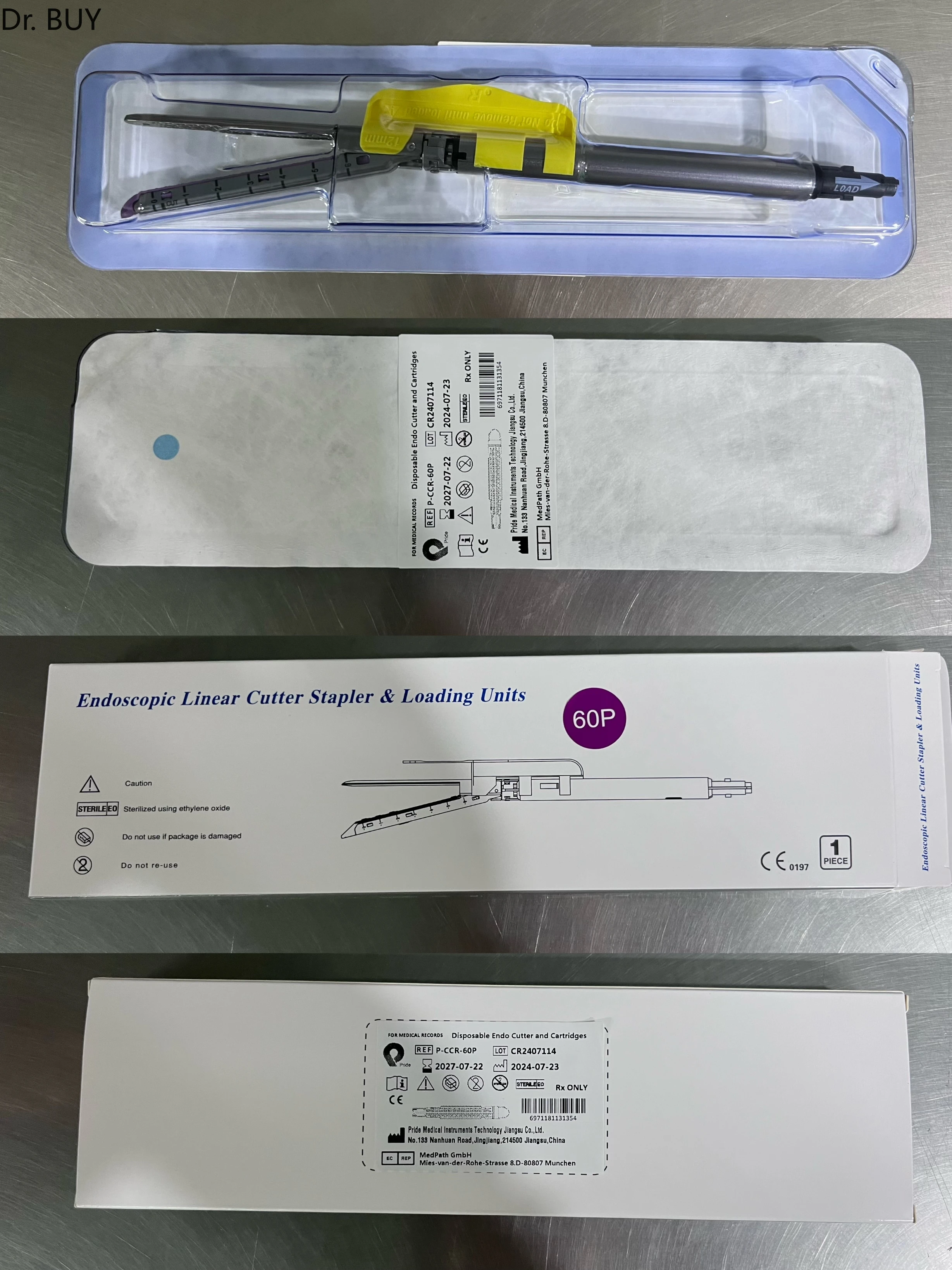 Linear cutting stapler assembly
