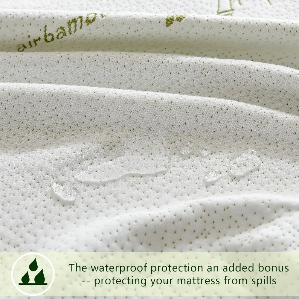 Memory Foam Mattress Removable Cover Medium-Firm for Bunk Bed, Trundle Bed, Pressure Relief
