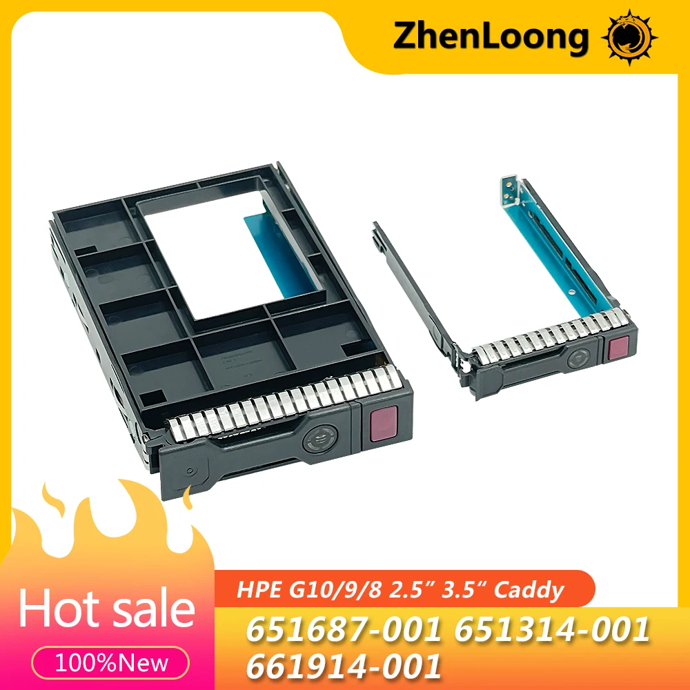 

Лоток для жесткого диска HP Gen8 Gen9 Gen10 DL380p DL360p Caddy 661914-001