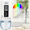 3in1 Water Quality Detection Pen Household Drinking Water Purity EC Meter High Accuracy TDS Meter 0-9990ppm Digital Water Tester 6