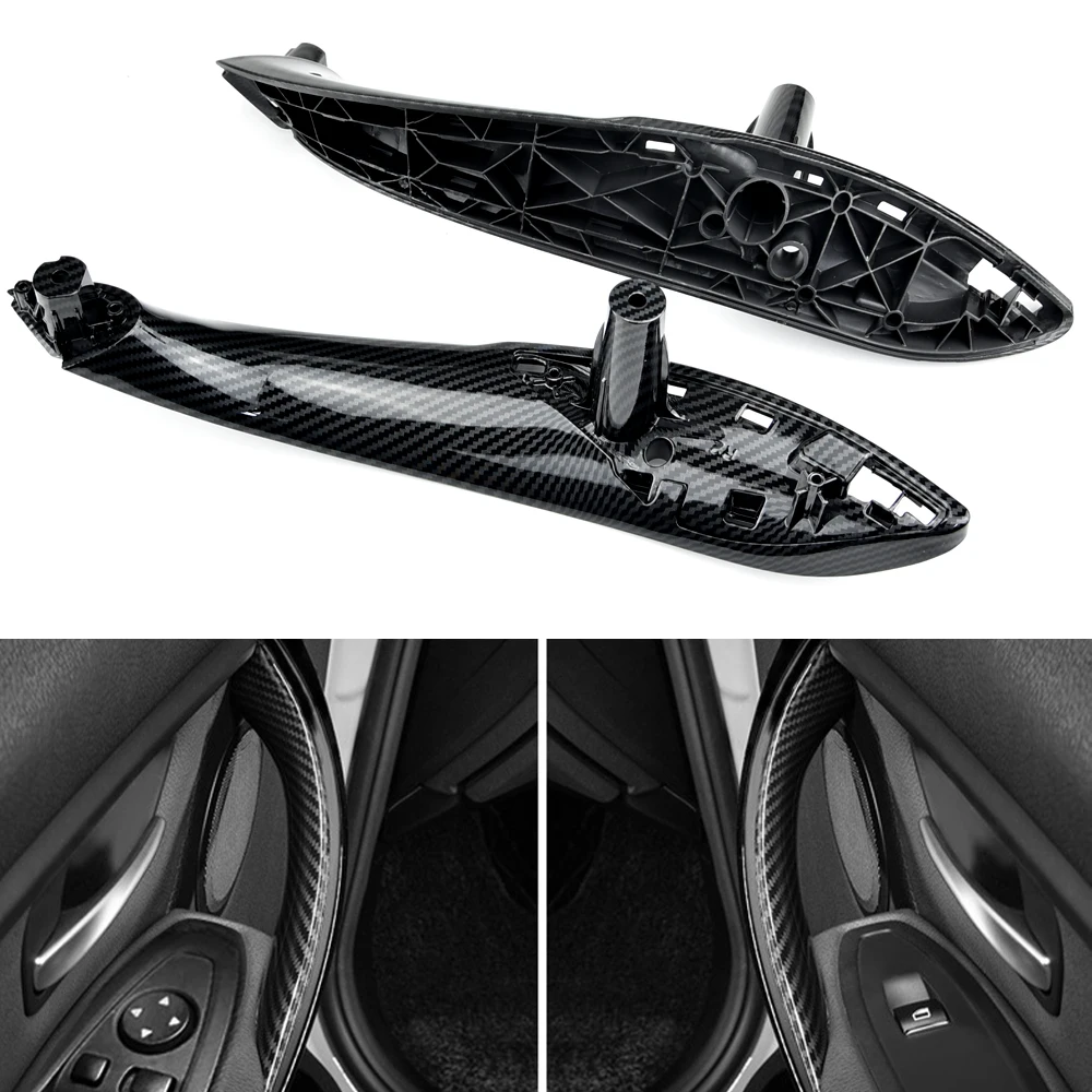 Maniglia Della Porta Per BMW Serie 3 2014 2015 2016 2017 2018 F30 316d 318d 320d F31 320i 325d 51417279312 Porte Interne Maniglia Tirare Trim Copertura Accessori Auto Maniglia