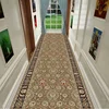 Luxury Design Long Carpet Runner for Corridor Hallway Decor Non-slip Strip Carpets HOTEL Living Room Doorway Washable Doormat 2