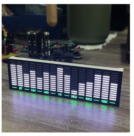 Led Som Controlado Música Espectro Exibição Captador Luz Ambiente Luz Ritmo Atmosférica - Image 6