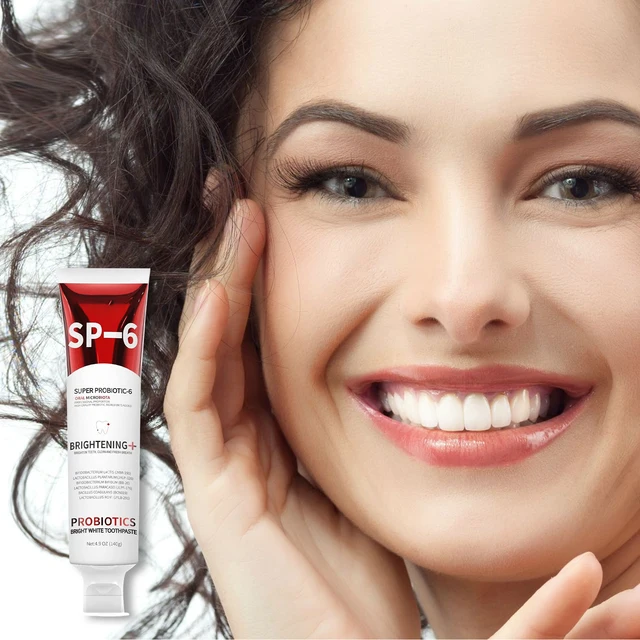 Toothpaste Sp-6 Probiotic Remove Stains Deep Clean Brightening Tooth Fresh Breath Dental Oral Hygiene Health Care 5