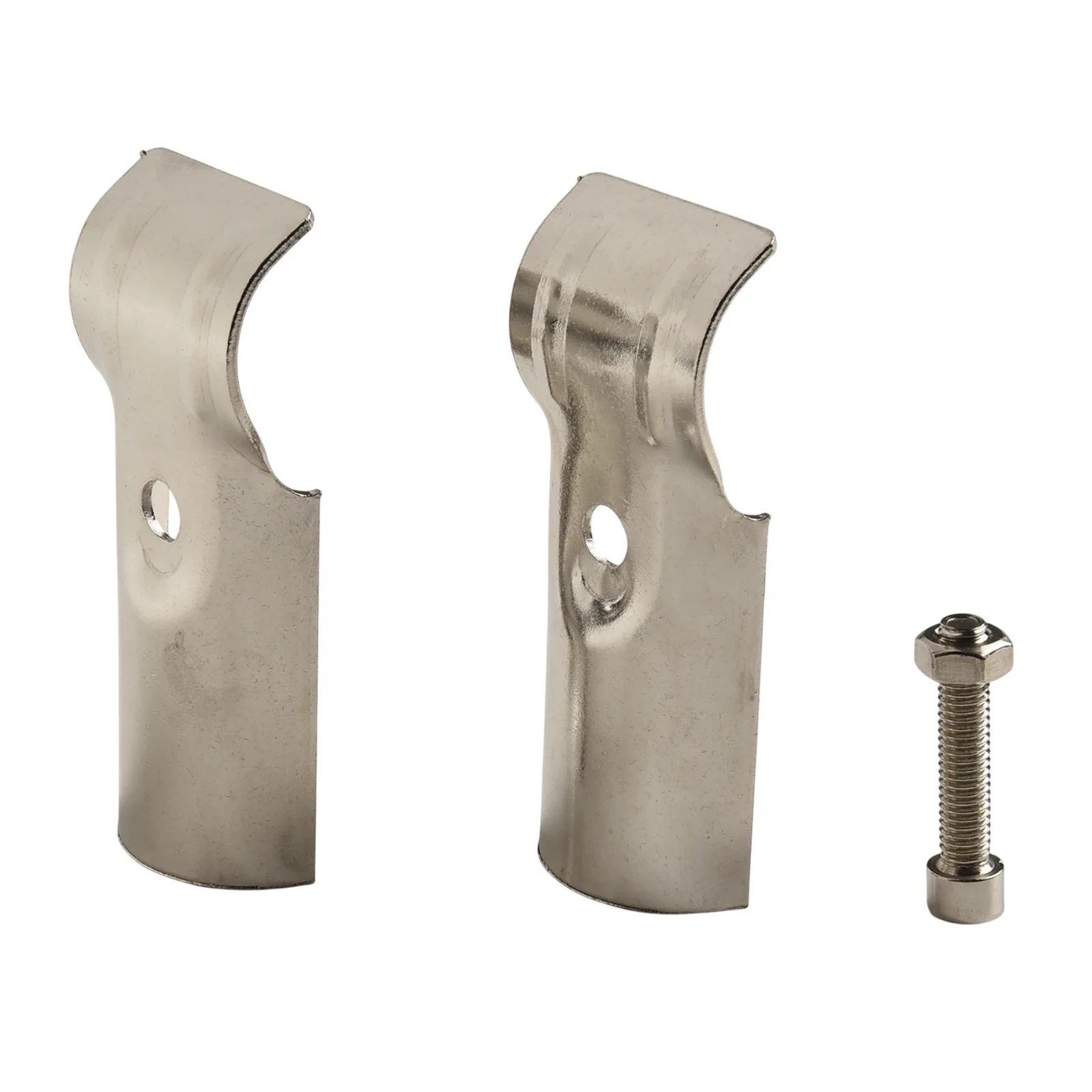 4pcs T Pipe Clamps Stainless Steel T Pipe Connectors Tee Chain Link Fence  End Rails Clamps Round Tube Connectors Hardware Access - AliExpress