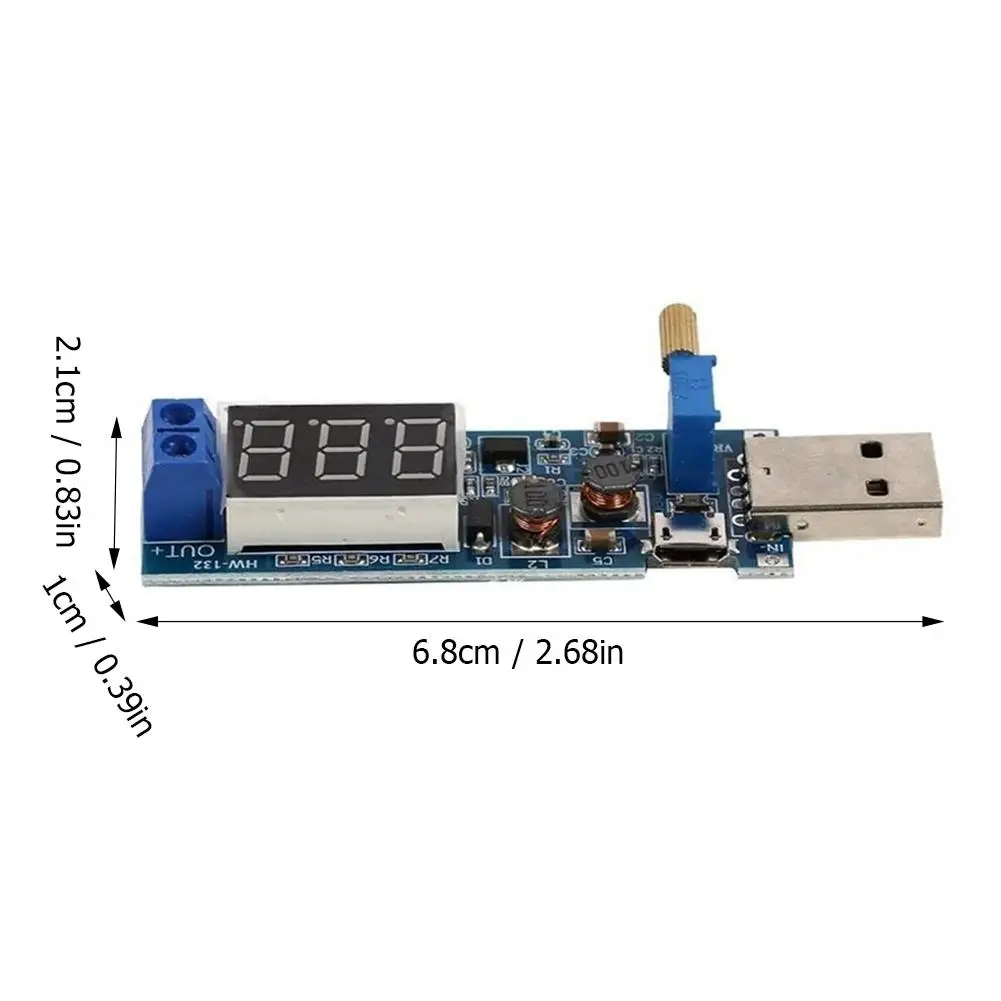 DC-DC USB 부스트 전원 공급 장치 레귤레이터 모듈 컨버터 5V 3.3V, 9V, 12V, 24V 데스크탑 전원 공급 장치 모듈