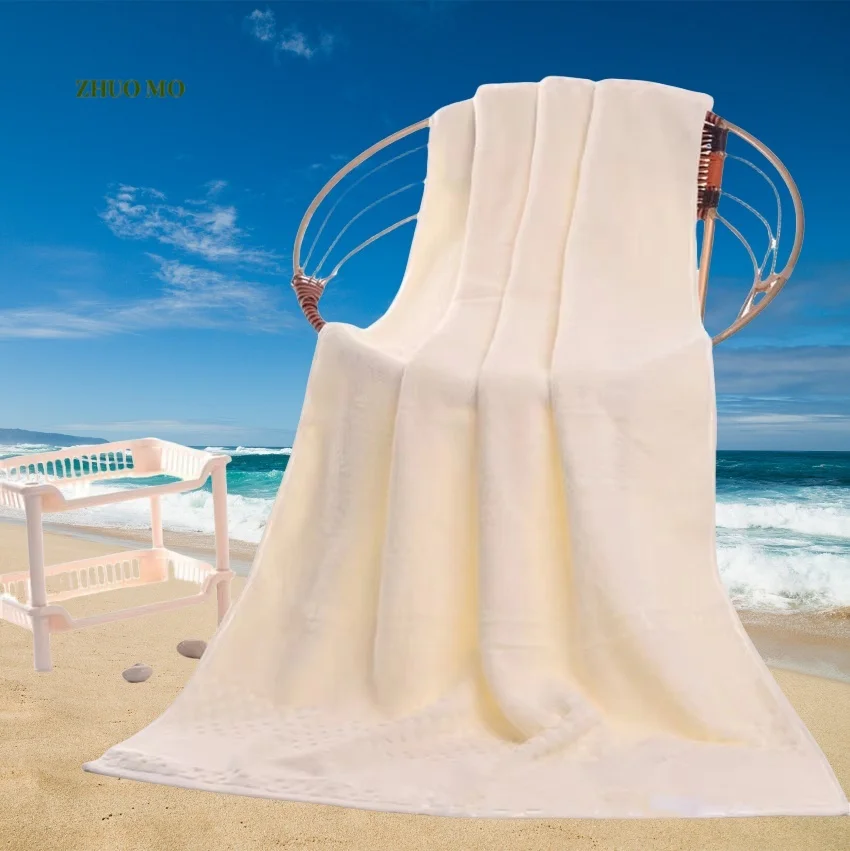 Egyptian Cotton Bath Towels for Adults Extra Large Sauna Terry Towels Big Bath Sheets 90x180cm 900g
