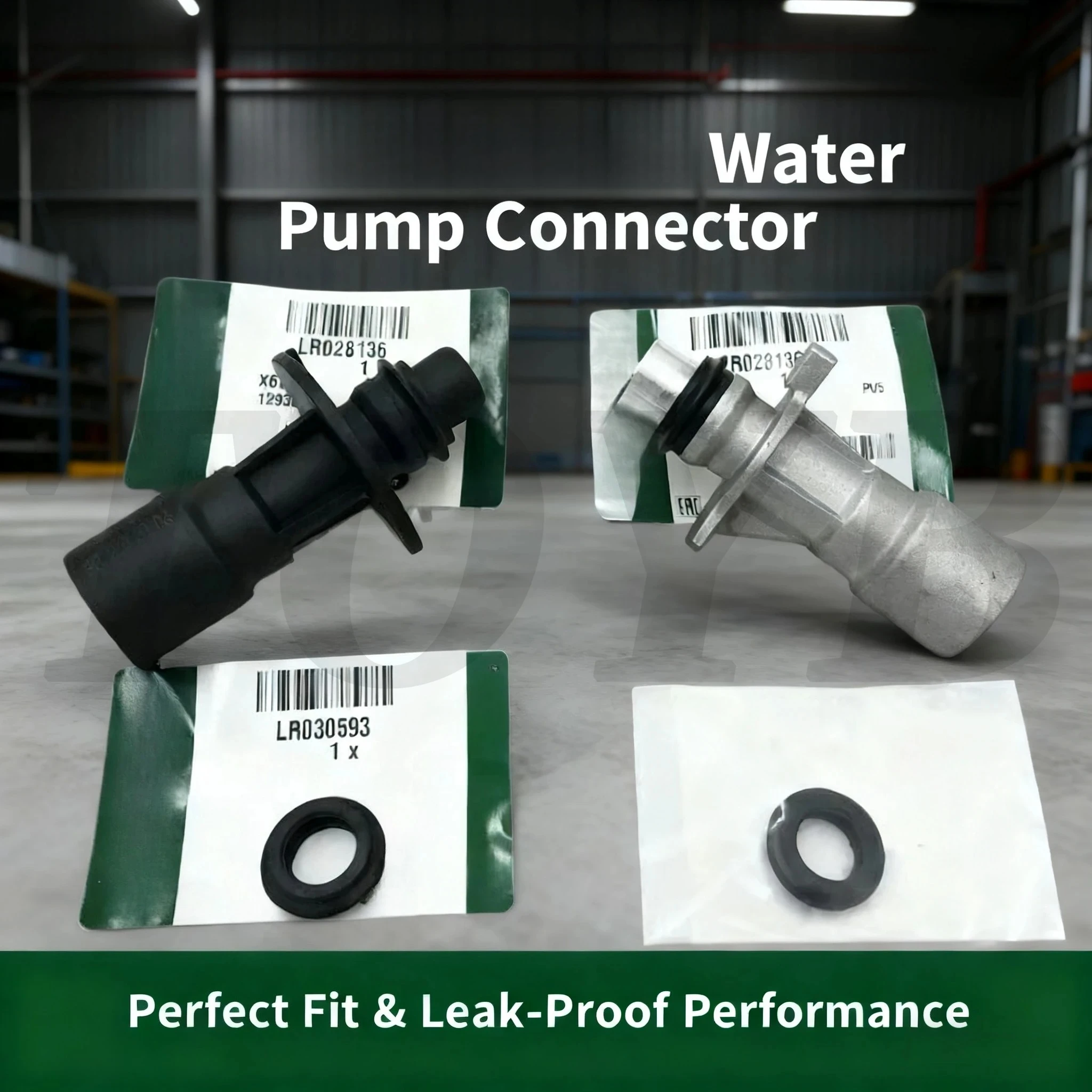 3.0L V6 5.0 V8 Engine Water Pump Connector Oil Cooler Pipe for Discovery LR4 Range Rover Sport XF XJ XE LR030593 LR028136