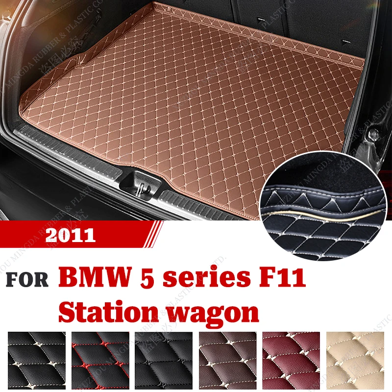 LUTEHIL Car Trunk Mat For BMW 5 Series F11 Station Wagon 2011 Cargo