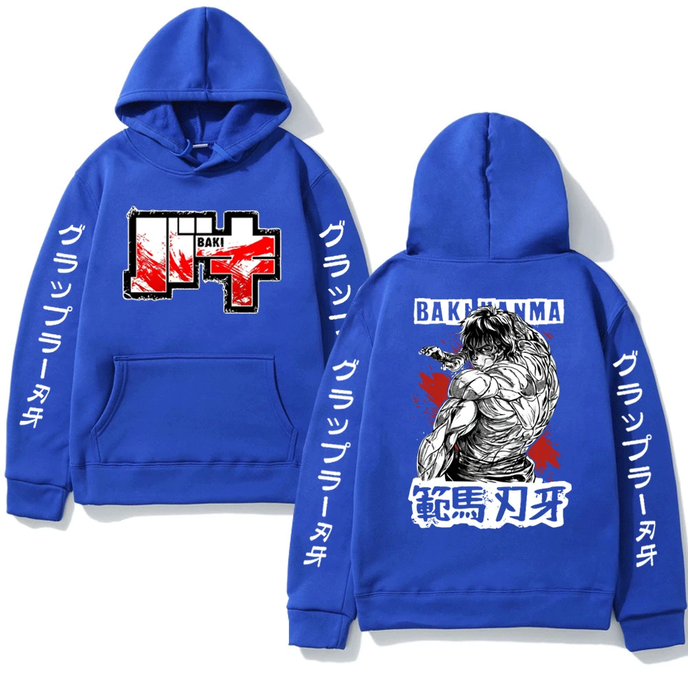 Baki The Grappler Anime Hoodie, Yujiro Hanma Streetwear, Respzed Sweatshirt,  Pull à manches longues pour hommes et femmes, Couple Hoodies, Y-Sweats -  AliExpress