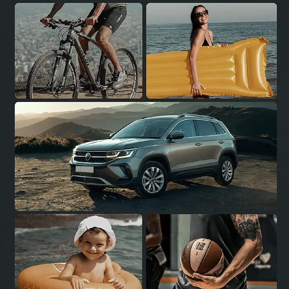 ���� �������� ��� �Ŀ� AC DC ���� ī ���÷�����, ���� ���� Ÿ�̾� ������, ��Ʈ ������ ��Ʈ����, 110V-230V, 150Psi, 300 L/min