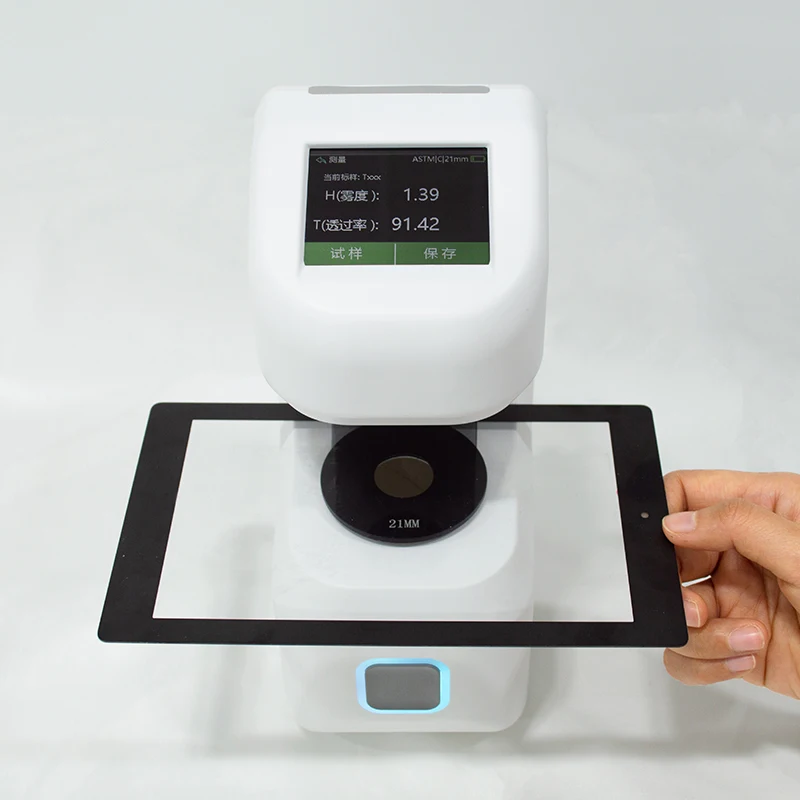 CHNSpec handheld haze meter DH series thin film plastic diffusion plate transmittance portable transmittance haze meter 6