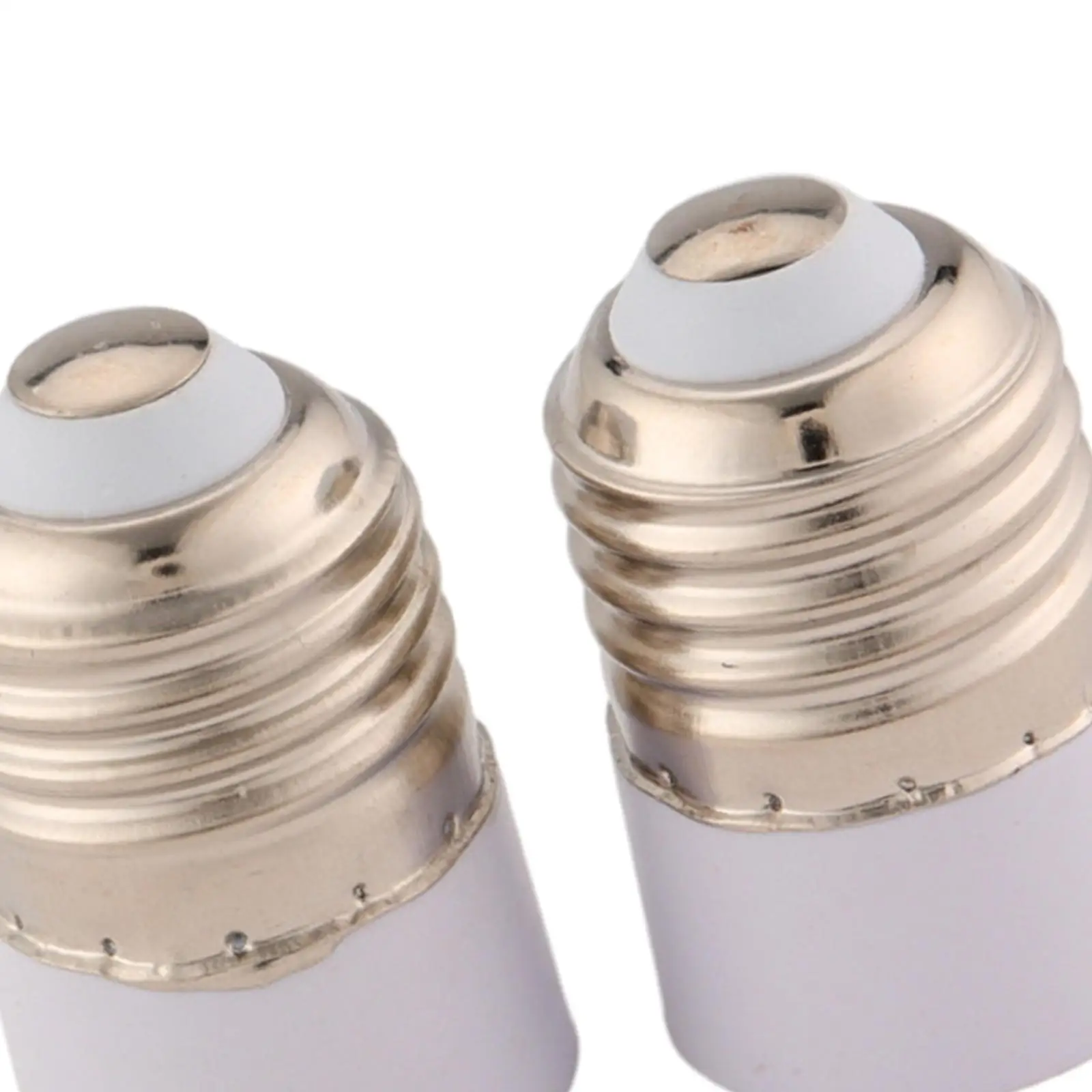 10Pcs E27 to E14 Socket Adapter Durable Practical Heat Resistant 2.8x4.3cm LED Lamp Holder Lamp Adaptor Socket Converter