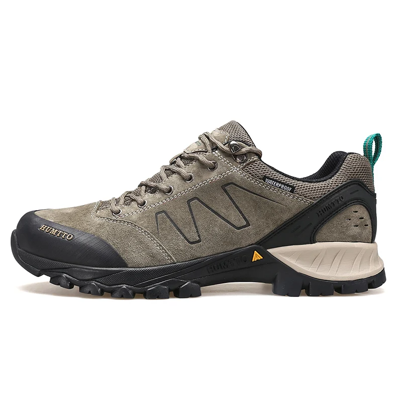 HUMTTO Hiking Shoes for Men Outdoor Luxury Designer Waterproof Sports Mens Trekking Climbing Sneakers Non-slip Safty Shoes Man
