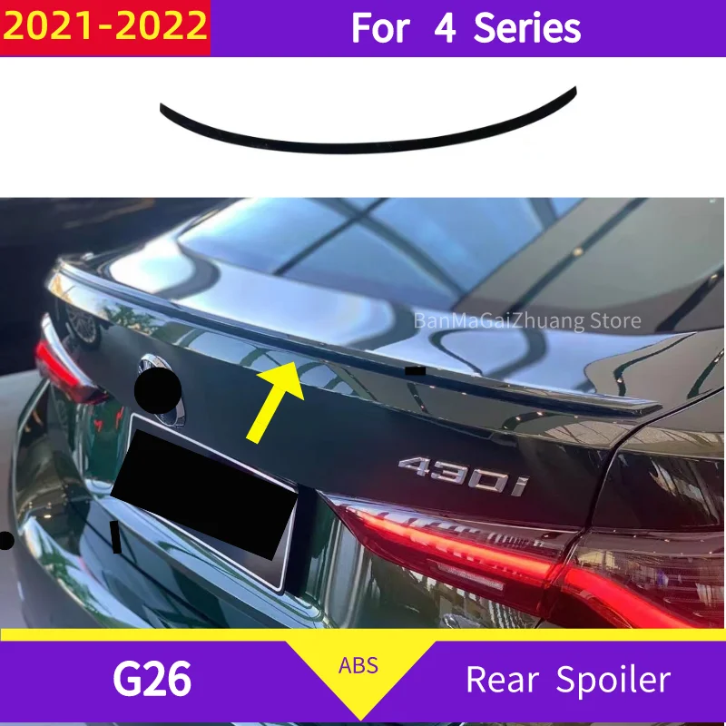 Spoiler Posteriore G26 Per Bmw Serie 4 G26 2021-2022 425I Gran Coupe 4 Porte Spoiler Bagagliaio Posteriore Ala Posteriore Stile M4