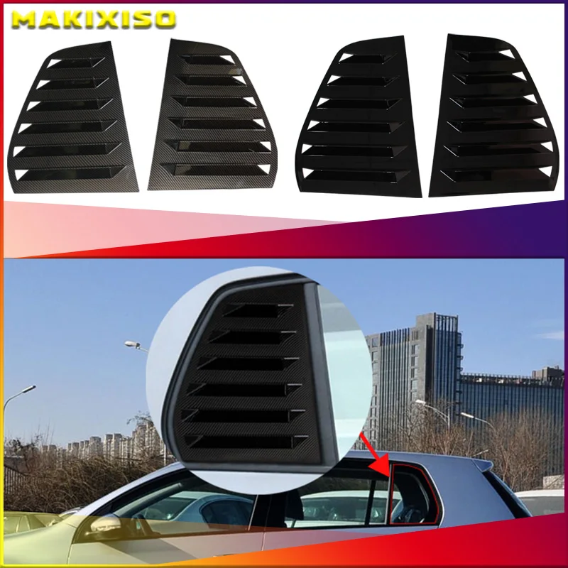 

2 шт. накладка на заднее окно автомобиля для VW GOLF 6 2008-2012 жалюзи для окна