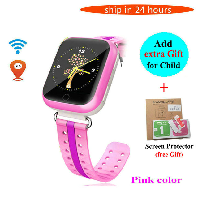 Kids Smart Watch GPS Q02 Q90S FA23 Q360 LBS Smartwatch Baby SOS Call Location Finder Locator Tracker Monitor for IOS Android