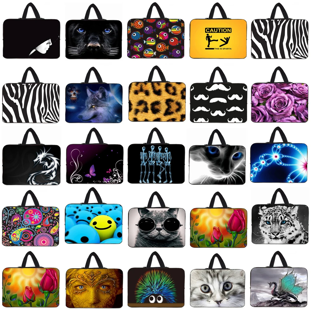 Borsa Per Laptop In Nylon Personalizzata 15.6 14 13.3 12 16 17 Funda Netbook Tablet 9.7 10.1 Chromebook Cover Borsa Business Bolsas Valigetta
