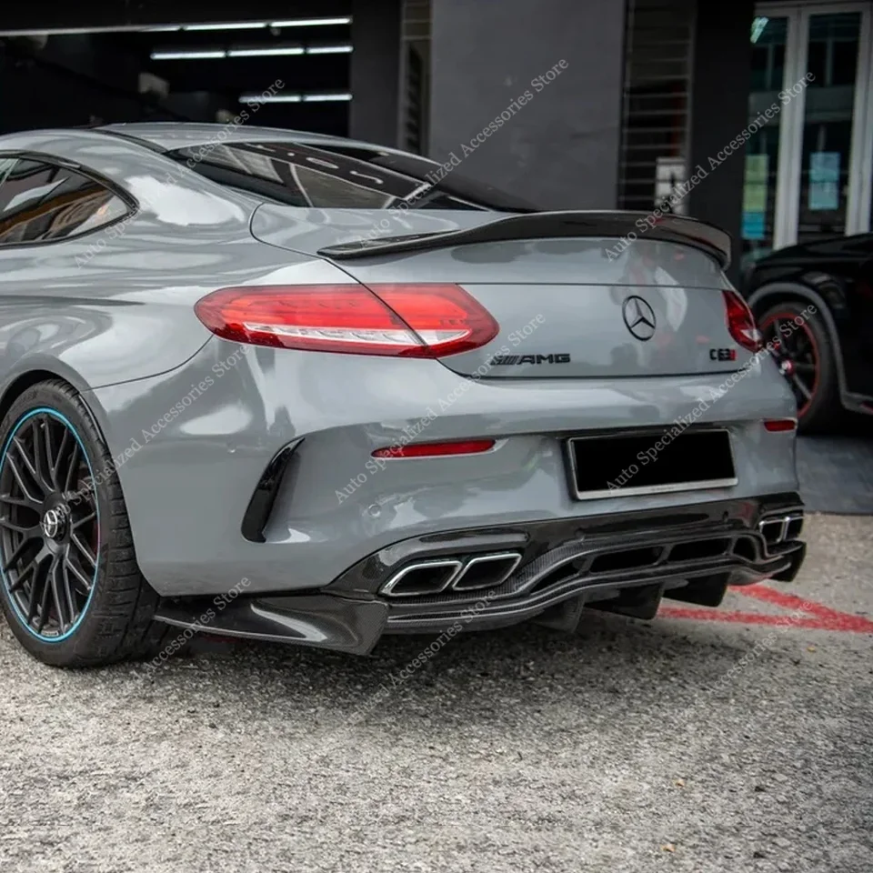 メルセデスベンツW205 C63 AMG PSM 2015-2017　リアウイングドレスアップカスタム カーボンファイバー鍛造レーシングサイドフェンダーベントスクープベンツ C クラス W205 C63 AMG C63s セダン C205 クーペ  2015 - 2021 カースタイリング