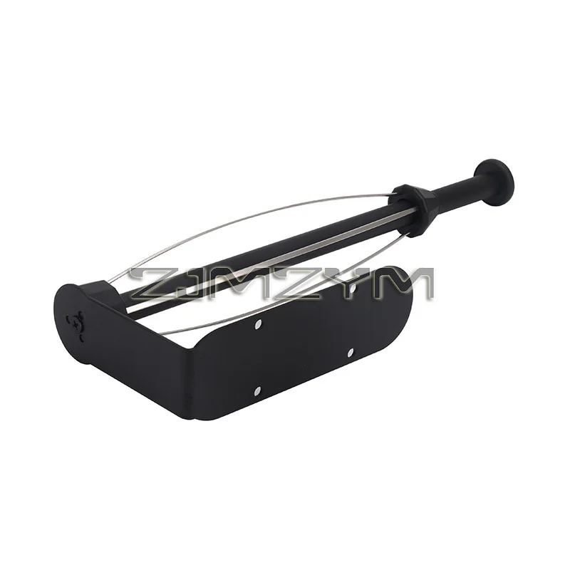 Paper Towel Holder Paper Towel Holder Single Hand Operable Wall Mount Paper Towel Holder Under Cabinet Damping Effect Kitchen Bathroom