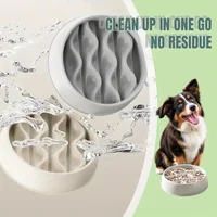 Pet Large Dog Feeding Bowls Eating Feeder Dish Prevent Obesity Pet Dogs Supplies Non-slip Slow Down Food Bowl Non-slip YJ036 2