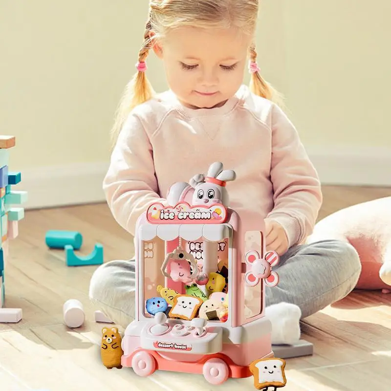 Kids Claw Machine Household Arcade Claw Grabber Vending Dispenser Home Claw Catch Toy Vending Machines For Girls Kids Children 2