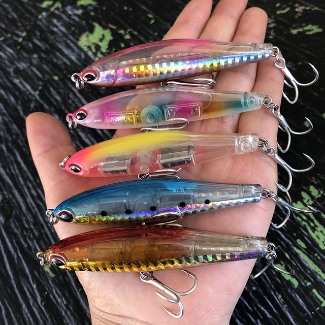 80mm 16g Slow Sinking Pencil Fishing Lure Saltwater Wobblers for