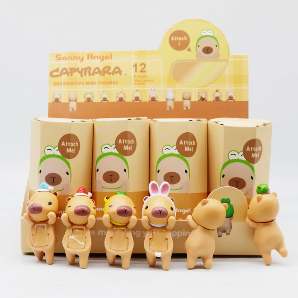 【TOY CAPONE】2枚セット New Blind Box Capybara Series Hippers Harvest Cute Hippie