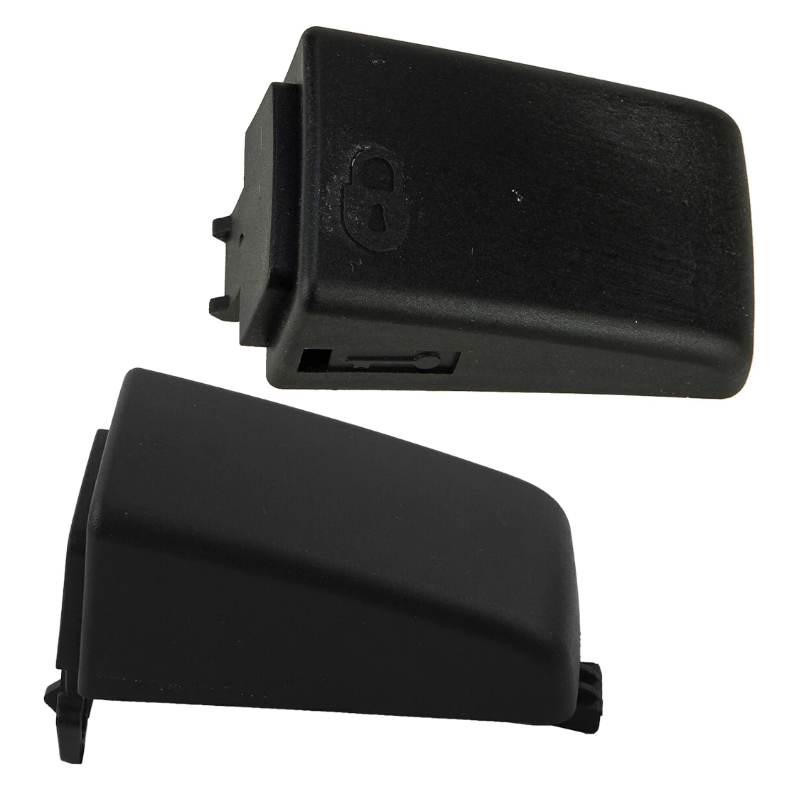 Muslimex 1 Paio Nero Esterno Anteriore Lato Porta Maniglia Copertura Cappuccio Abs Misura Per Land Rover Lr2 Lr3 Range Rover Sport Lr072421