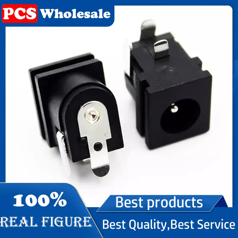 DC socket DC-062 5.5 x 2.1mm 5.5 x 2.5mm/6.3 3.0 Pin card slot Copper DC power socket