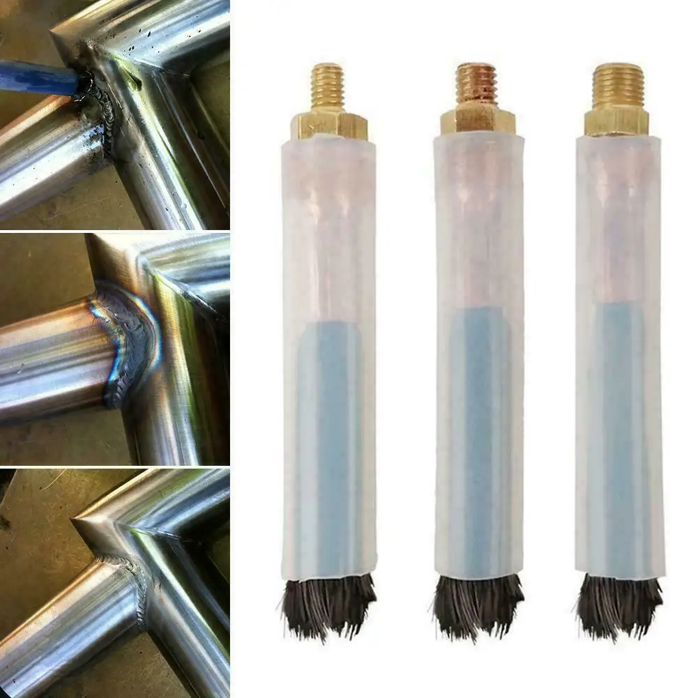 M6/8/10 Weld Brush Pickling TIG WIG MIG Brush Cover Cleaning Weld Carbon Fiber Weldseam Bead Joint Cleaning